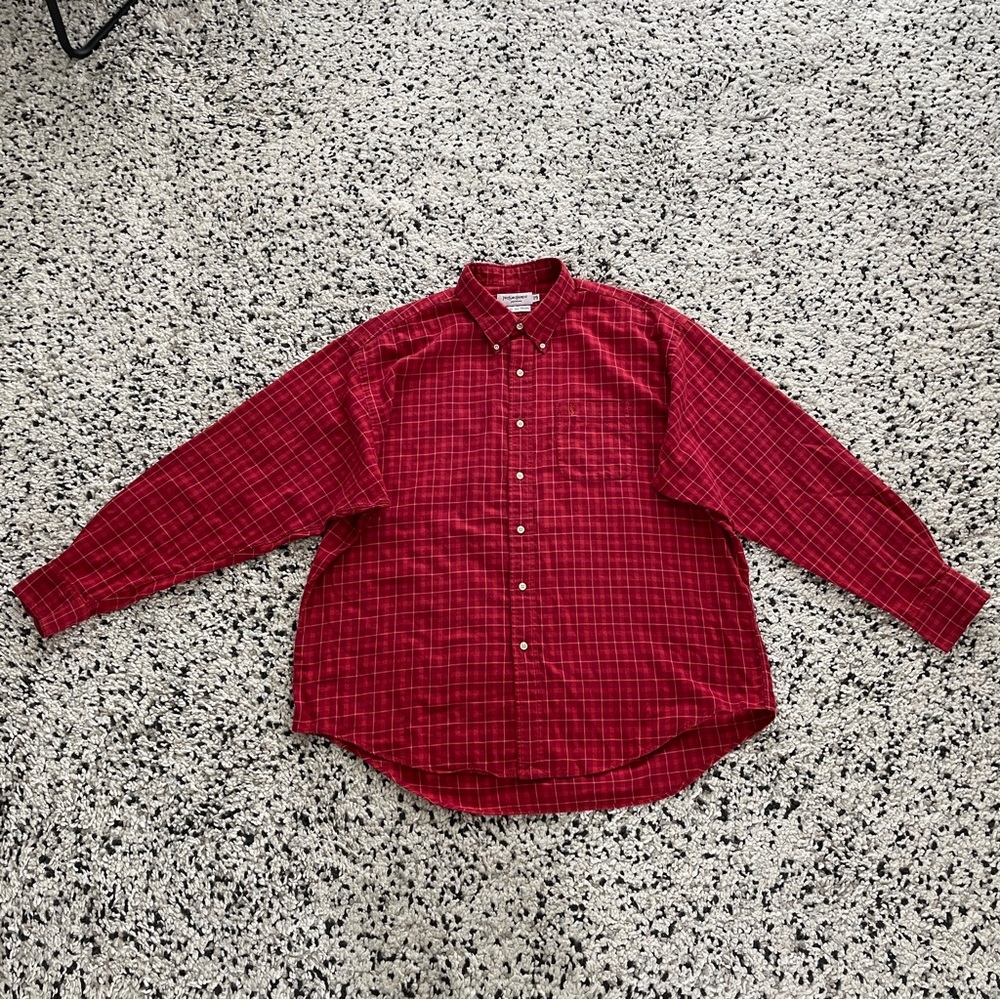 Vintage Yves Saint Laurent YSL Flannel Shirt